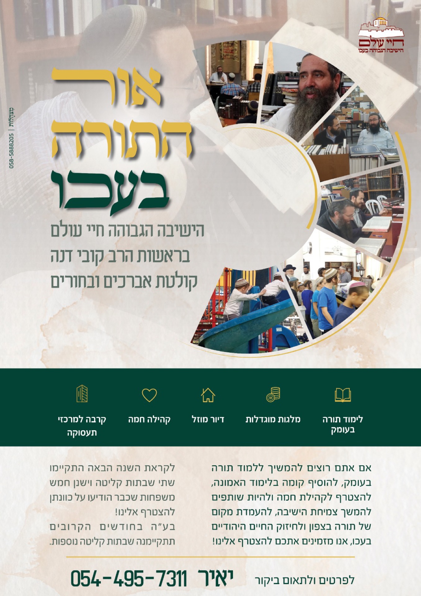 העבודה החדשה שלי